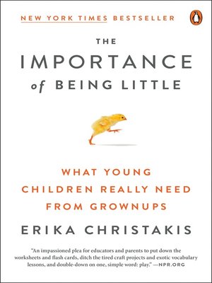 cover image of The Importance of Being Little